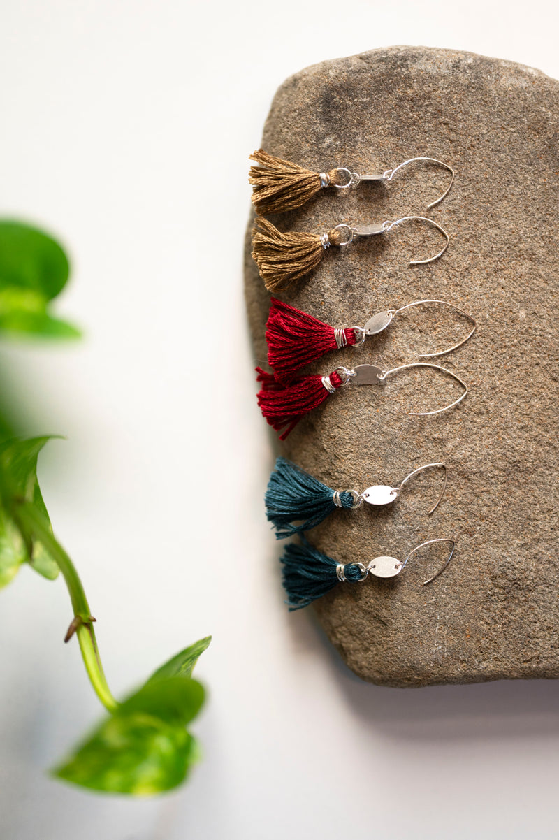 SERENITY Tassel Earrings