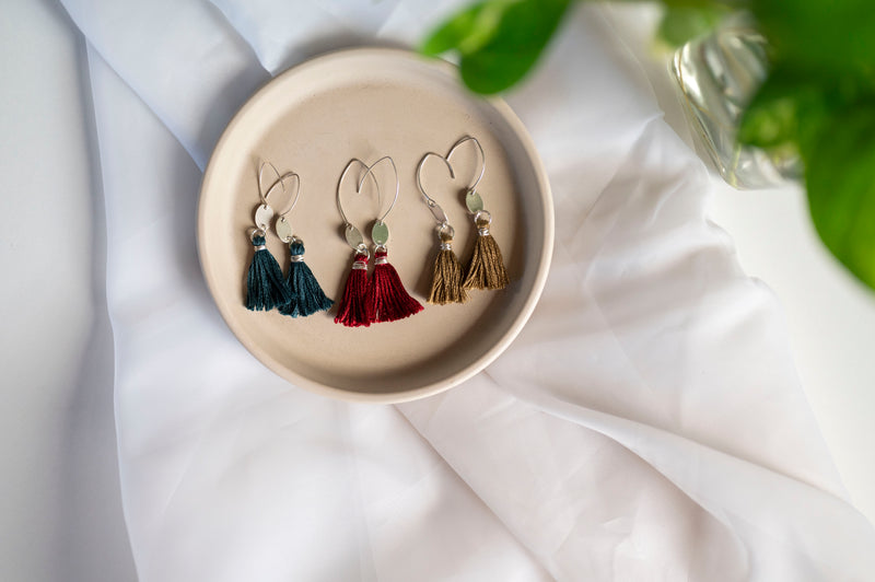 SERENITY Tassel Earrings